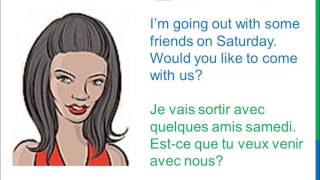 Dialogue 11 - English French Anglais Français - What day is today? - Quel jour sommes-nous?