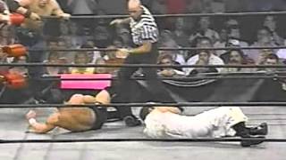 AJ Styles, Low Ki, & Jerry Lynn vs Jorge Estrada, Sonny Siaki, & Jimmy Yang NWA/TNA