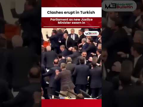 Turkey Parliament Turns Turbulent After Fierce Lawmaker Showdown Over Justice Minister