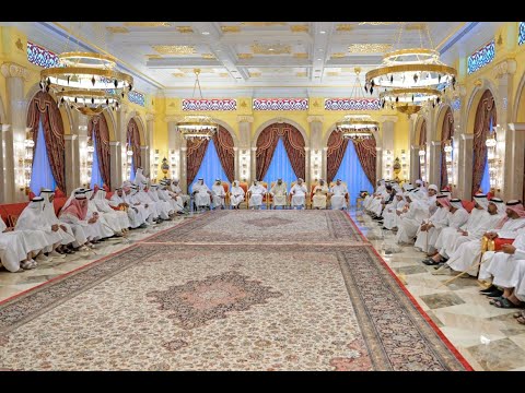 His Highness Sheikh Mohammed bin Rashid Al Maktoum - Mohammed bin Rashid receives Ramadan well-wishers from Emirati tribes
