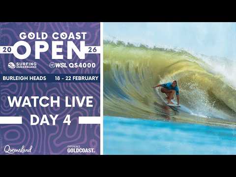 WATCH LIVE: Gold Coast Open - Day 4