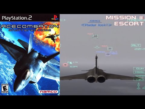 Ace Combat 4 (PS2) Walkthrough - Mission 11: Escort