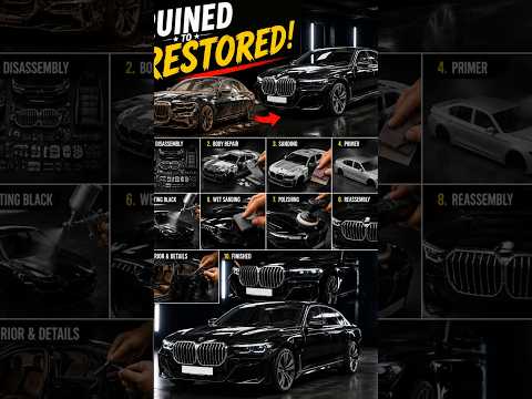 Thumbnail for I Restored a Ruined BMW 7 Series! 🤯 #Shorts #carrestoration #cartransformation #autorestoration by BMW, BMW 7 Series, Car
