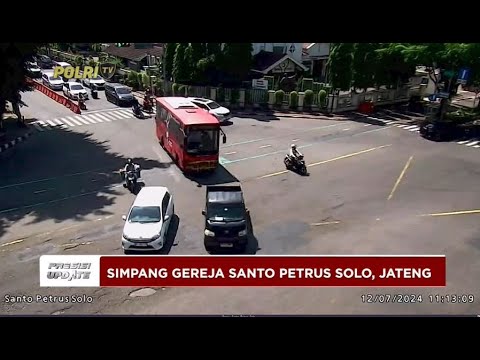 PRESISI UPDATE : PANTAUAN ARUS LALU LINTAS 12/07/2024 13.00