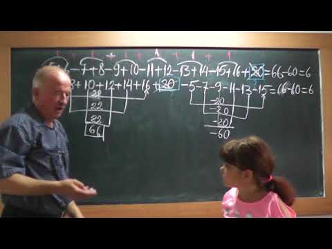 2/2 Lectia 1730 - Clasa 1 - Descoperim Legea semnelor si Inmultirea in Romana si Engleza cu Maria