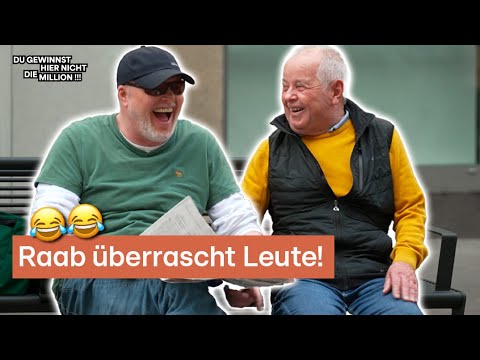 Erkannt an der Kauleiste 😂 Raab sitzt in Köln | Du gewinnst hier nicht die Million bei Stefan Raab