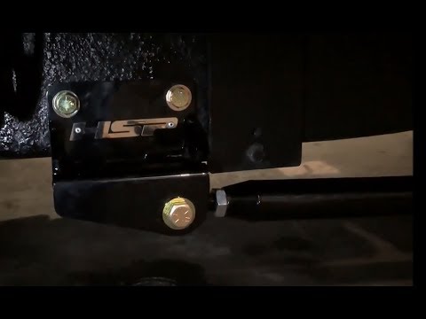 Duramax HSP Traction Bar Install and Axle Wrap!