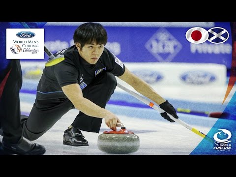 Japan v Scotland - Round-robin - Ford World Men's Curling Championship 2017