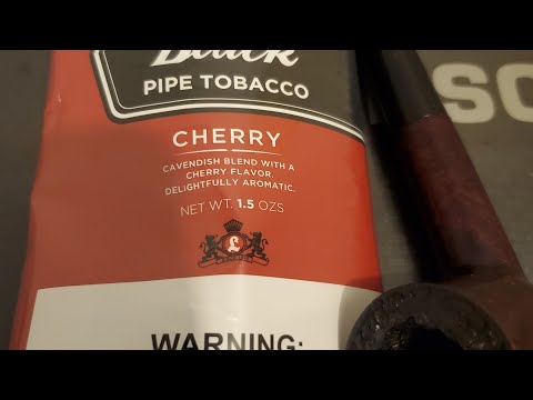 Captain Black CHERRY Pipe Tobacoo Review