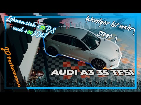 Do you notice the 25 hp and 60 Nm increase in power? Audi A3 35 TFSI 1.5 I 0-100 km/h I Stage 1 I...