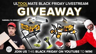 BLACK FRIDAY LIVE! Farewell to Jordan & Tool GIVEAWAY!