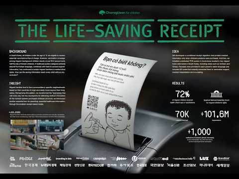 レシートが、命を守るメディアになった / CHOROGUSAN「The Life-Saving Receipt」