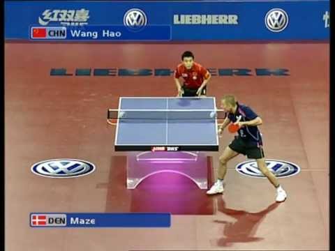2005 WTTC: Michael Maze - Wang Hao (full match|short form)