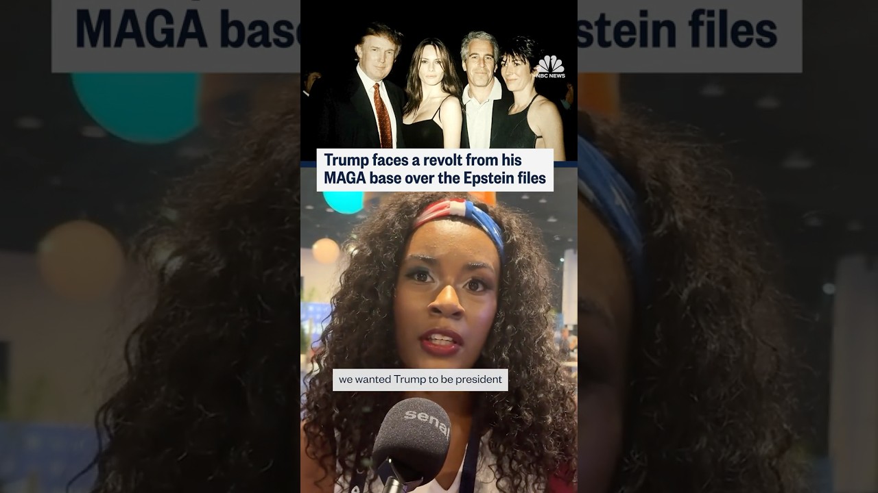 Trump faces a revolt from his MAGA base over the Epstein files