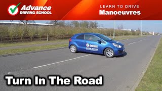 Turn In The Road / 3 Point Turn  |  Learn to drive: Manoeuvres