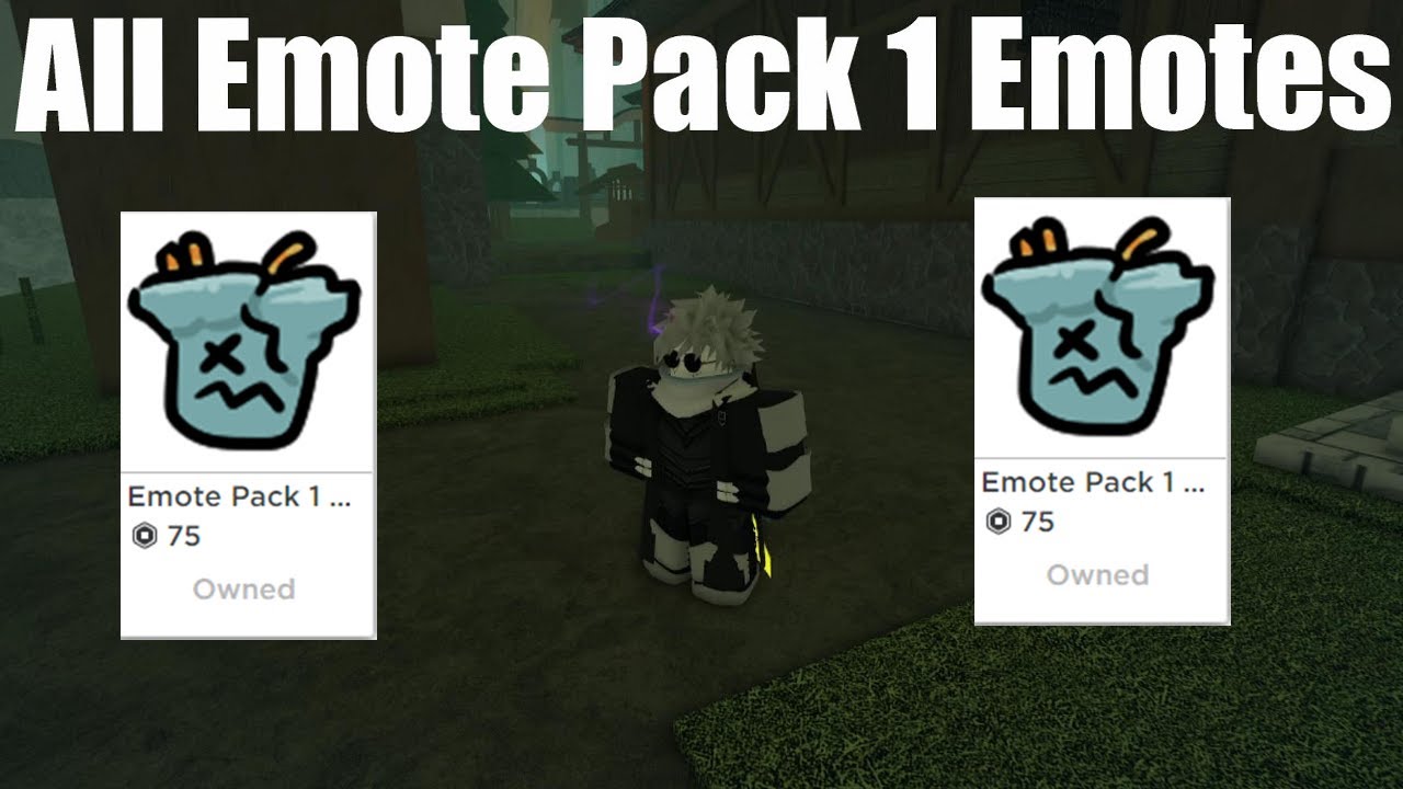 All Emotes in Emote Pack 1 | Deepwoken