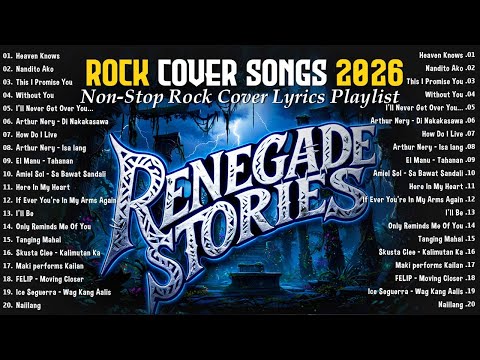 Renegade Stories - OPM Rock Cover Non-Stop Lyrics Playlist 2026 🌟 Heaven Knows, Nandito Ako, I’ll Be