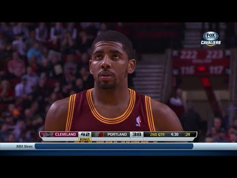 2014.01.15 - Kyrie Irving Full Highlights at Trail Blazers - 21 Pts