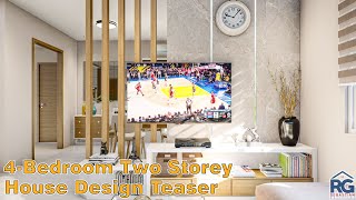 4 Bedroom Two Storey House Design Teaser no.30