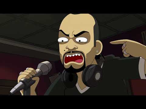 Ice T learns how to rap - Rick and Morty S7E8