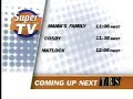TBS Superstation Super TV Coming Up Next Mama S Family Cosby Matlock 2001