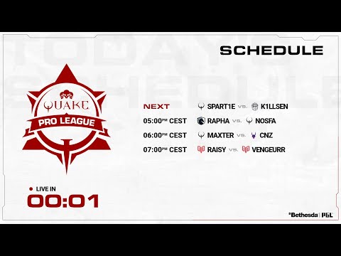 Quake Pro League Season 3 Week 11 with timestamps