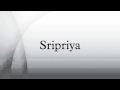 Sripriya