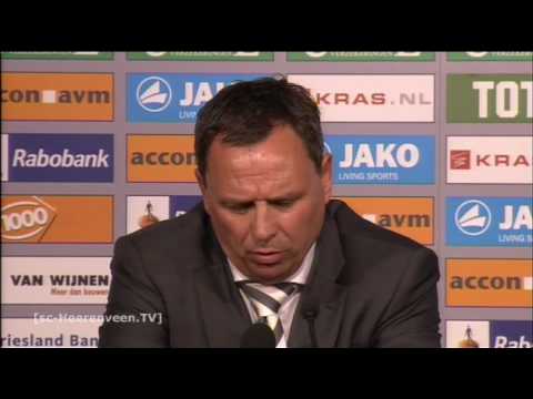 Persconferentie sc Heerenveen - PSV