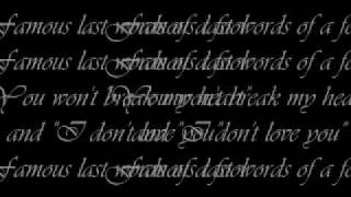 Famous Last Words- George Strait.wmv