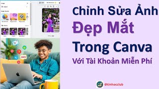 Tự Học Chỉnh Sửa Ảnh Đẹp Mắt Trong Canva Với Tài Khoản Miễn Phí Dành Riêng Cho Người Mới!