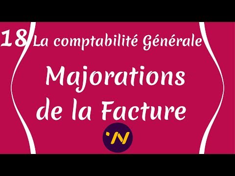 Majorations de la facture : cours comptabilité générale