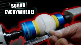 I Made Resin Art with a Jawbreaker!