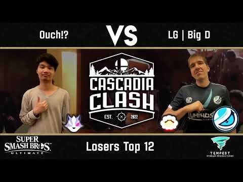 Ouch!? vs. Big D - Ultimate Singles Losers Top 12 - Cascadia Clash 2023
