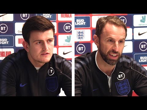 Gareth Southgate & Harry Maguire FULL Pre-Match Press Conference - England v Montenegro - Qualifier