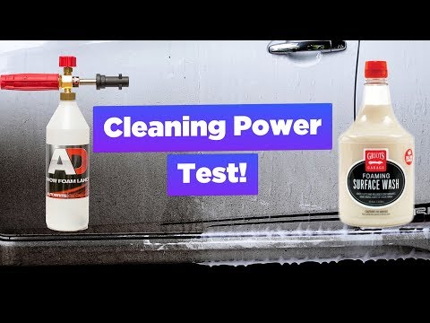 Snow Foam Test : Griot Garage Foaming Surface Wash