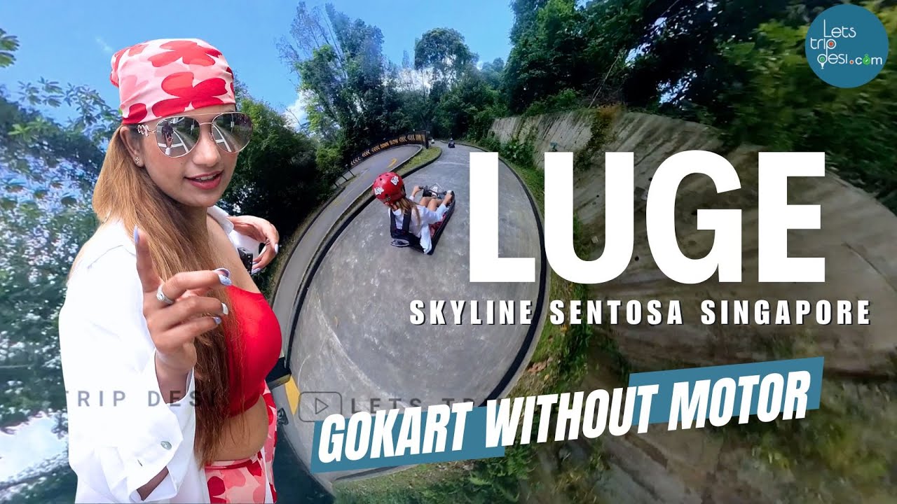 Experience exhilarating downhill luge rides, navigate sharp bends on forest tracks, and savor panoramic Skyride views over Sentosa and the coastline.