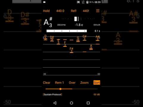 Sustain Analyzer Video