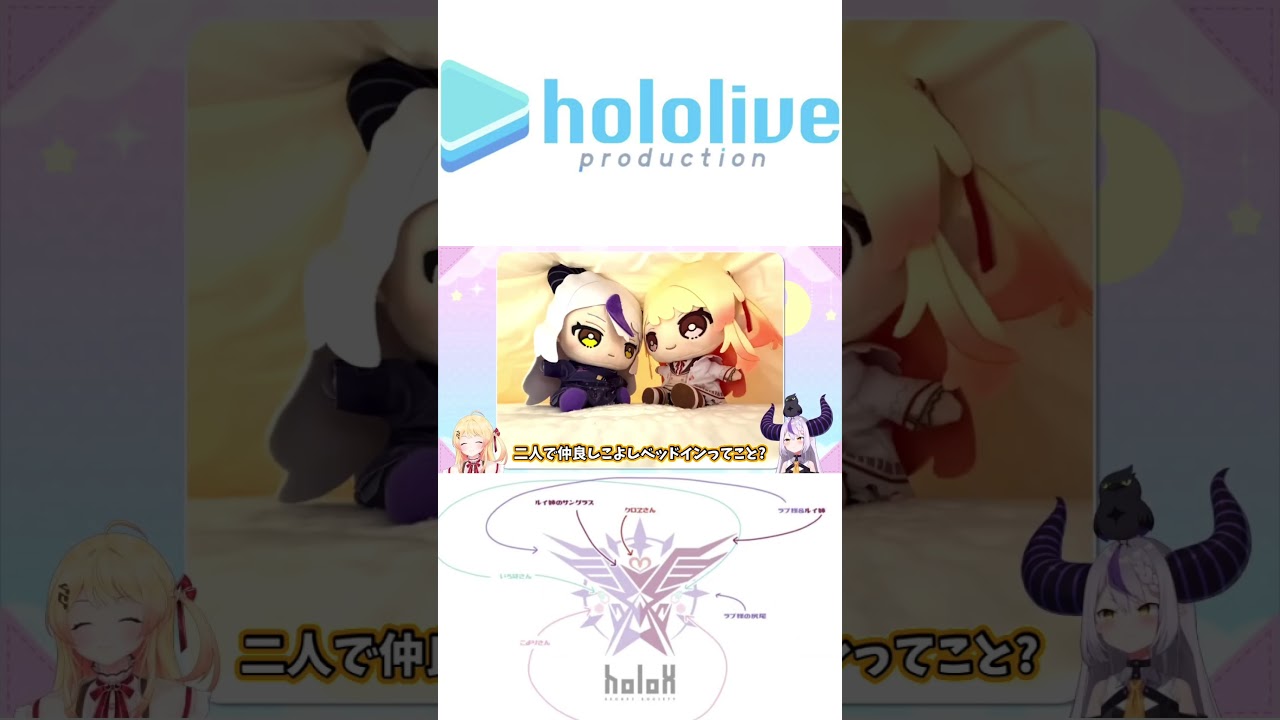 てぇてぇすぎるラプ様と音乃瀬奏 【ラプラスダークネス/音乃瀬奏/切り抜き】#shorts