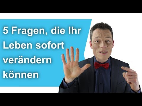 5 questions that will change your life INSTANTLY: Try it out!