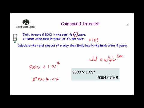 Compound Interest - Corbettmaths