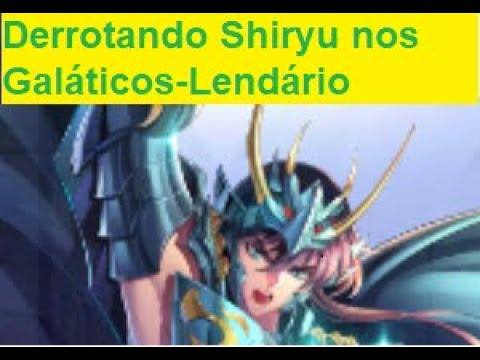 Defeating Shiryu God Cloth on Legendary Galactic Duels - Saint Seiya Awakening