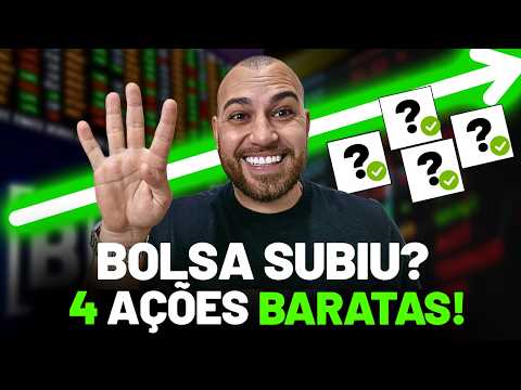 Is the IBOVESPA at its peak? I've listed 4 profitable stocks at good prices! Are there still chea...