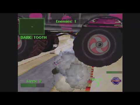 Twisted Metal 2 World Tour dark tooth easy kill by twister