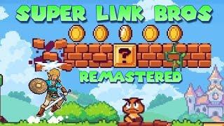 Super Links Bros Remastered - Super Mario Bros hack(NES)