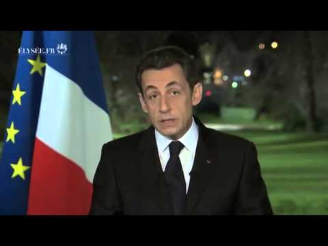 VOEUX DE SARKOZY AU SPECTACLE DE PAPANDREOU