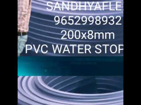 Center Bulb PVC Water Stopper