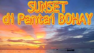 preview picture of video 'Indahnya sunset di Pantai Bohay '