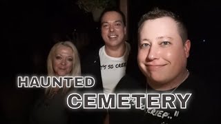 Haunted CEMETERY, EVP'S "UNITED WE STAND, DIVIDED WE FALL" SPIRITS FOLLOW