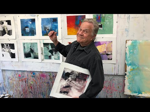 BobBlast 288 - "Abstract Painting & Collage Demo, Part Two."