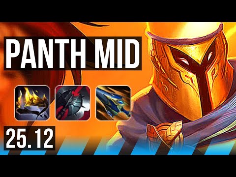 PANTHEON vs SYLAS (MID) | 17/1/9, 47k DMG, Legendary | EUW Master | 25.12